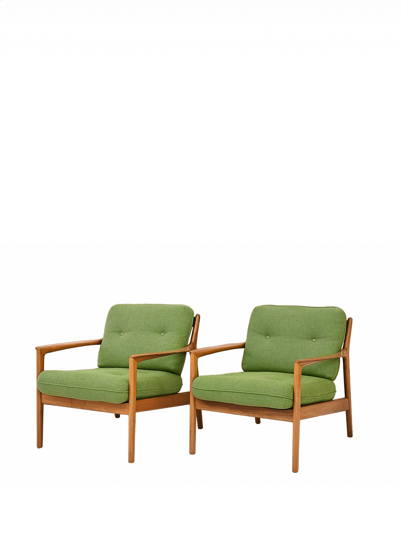 Coppia di poltrone USA 75 di Folke Ohlsson per Dux, anni '60 19