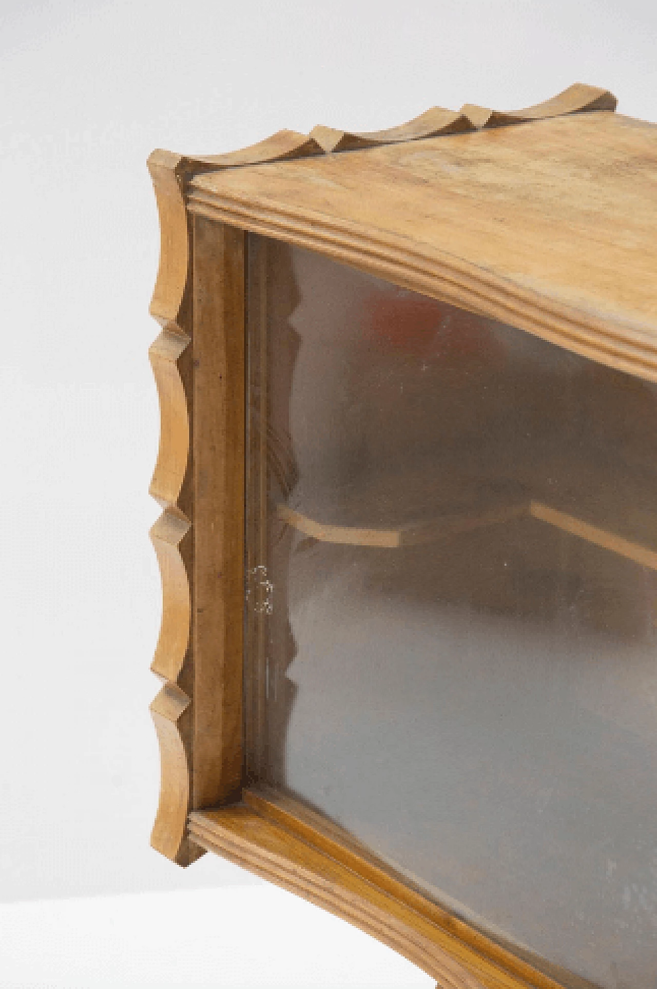 Wood and glass sideboard by Paolo Buffa, 1950s 5