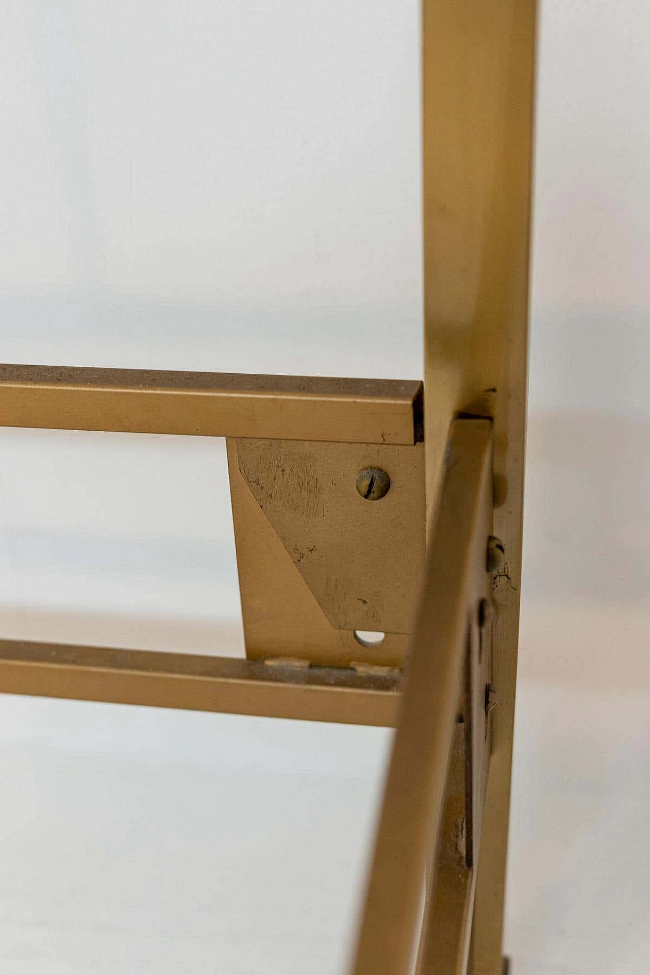 Brass double bed attributed to Paolo Buffa, 1960s 9