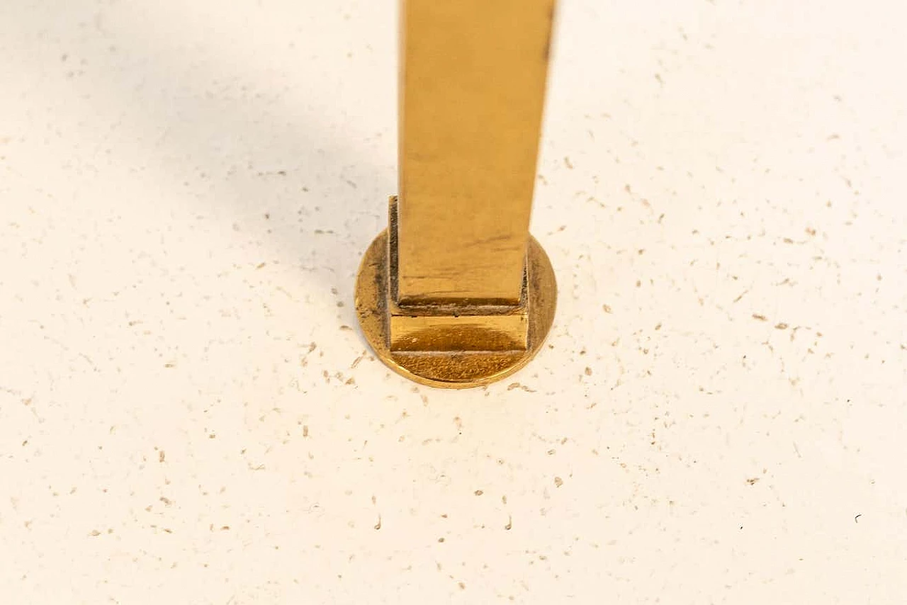 Brass double bed attributed to Paolo Buffa, 1960s 11