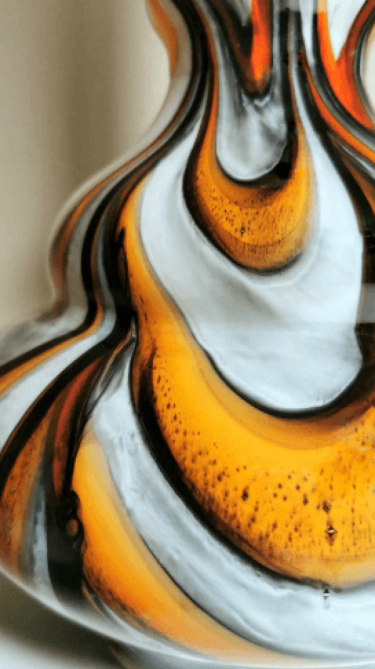 Multicolored opaline glass vase by Vetreria Barbieri, 1970s 10