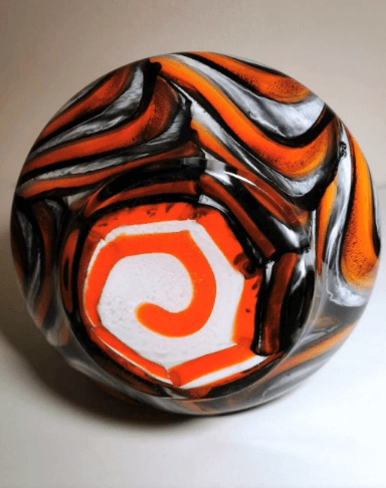 Multicolored opaline glass vase by Vetreria Barbieri, 1970s 11