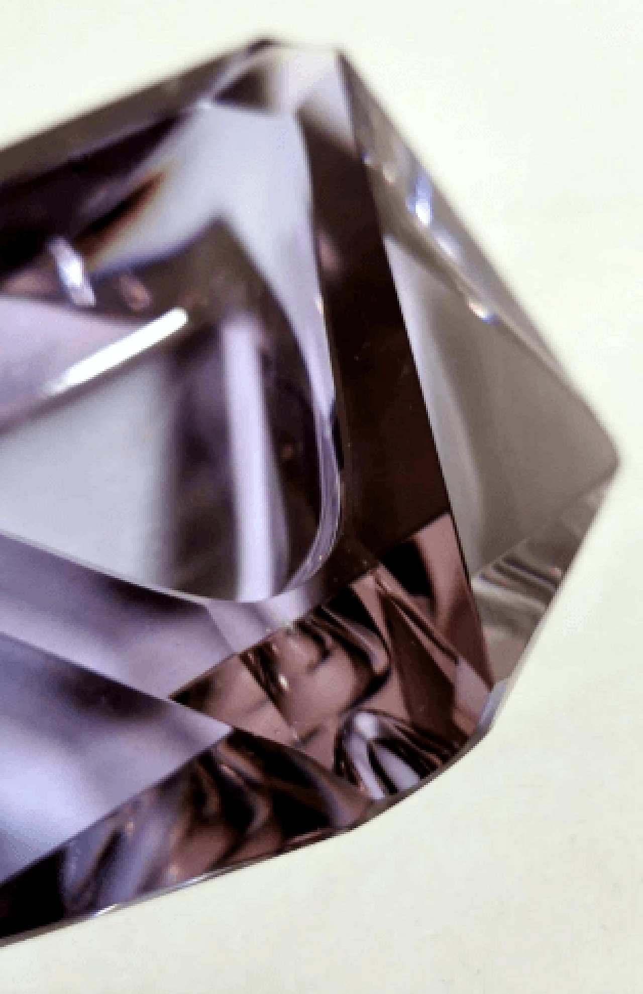 Posacenere in vetro di Murano viola, anni '60 10