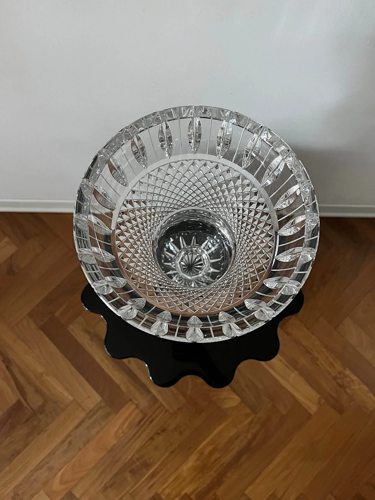 Vaso in cristallo di Boemia, inizio '900 5