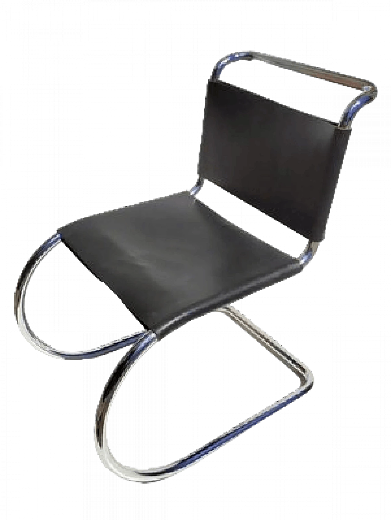 MR 10 chair attributed to Ludwig Mies van der Rohe for Knoll, 1970s 5