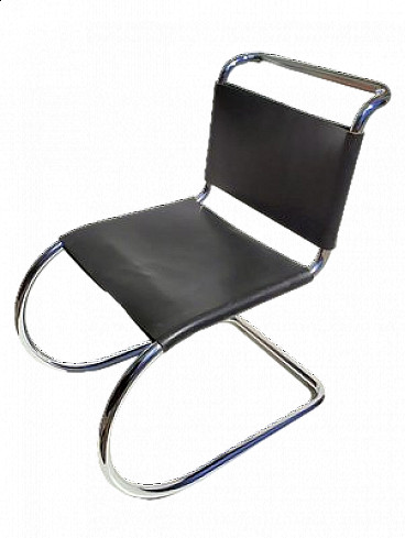 Sedia MR 10 attribuita a Ludwig Mies van der Rohe per Knoll, anni '70