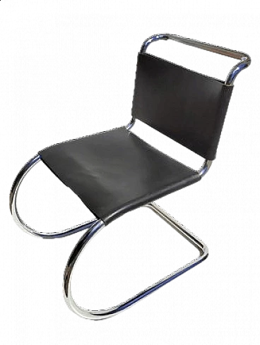 MR 10 chair attributed to Ludwig Mies van der Rohe for Knoll, 1970s
