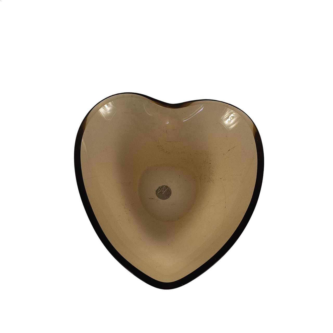 Heart-shaped centrepiece by Fontana Arte, 1960s 7