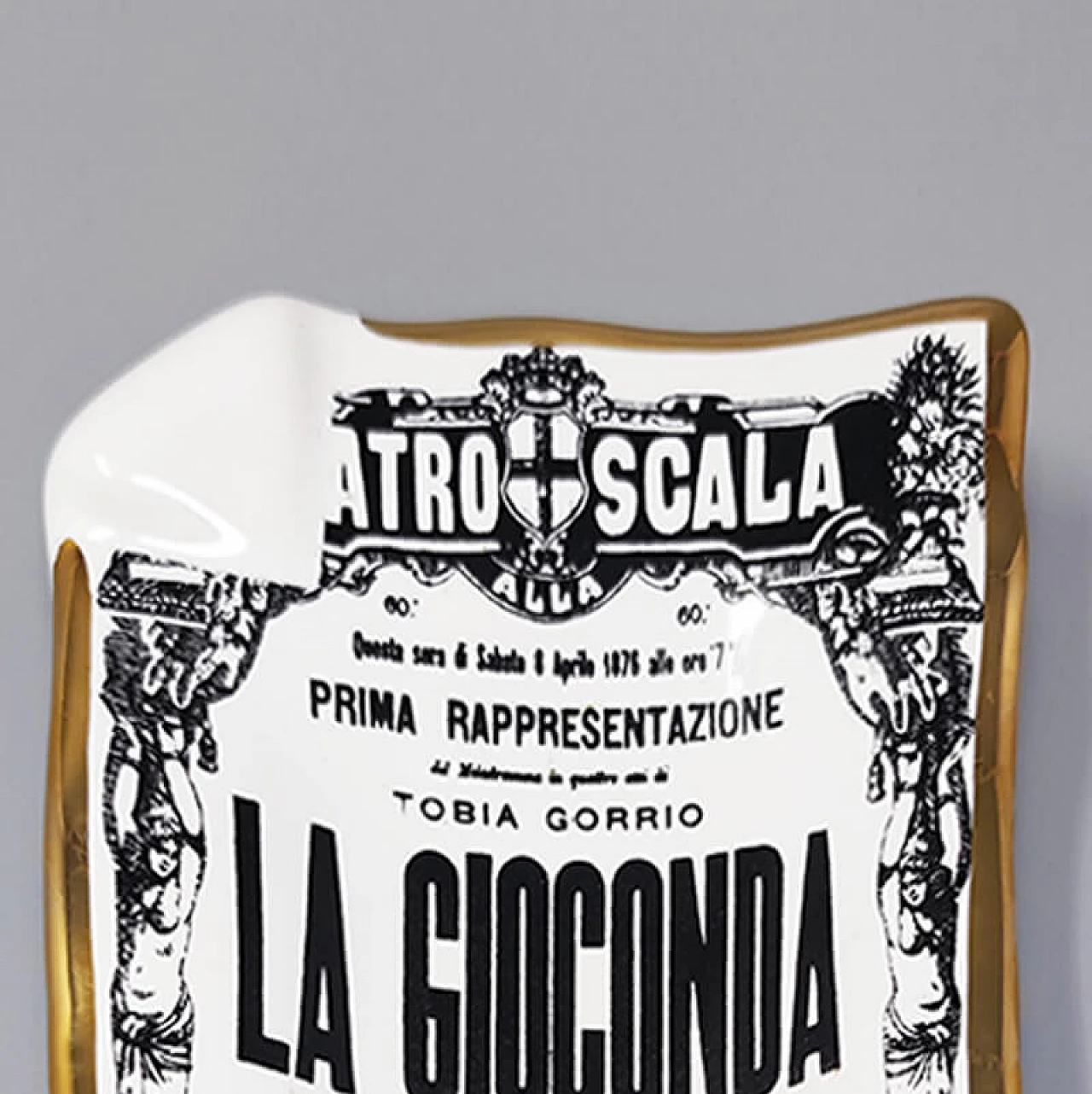La Gioconda porcelain vide-poche by Piero Fornasetti, 1960s 5