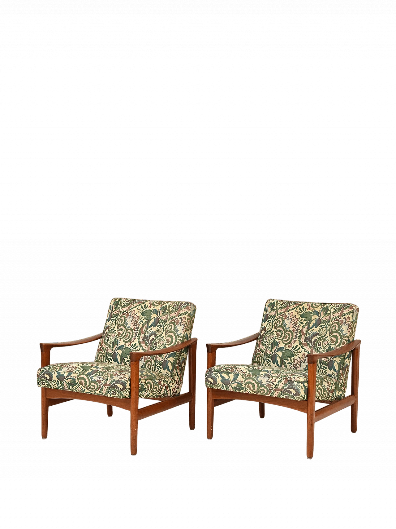 Pair of Oslo armchairs by Inge Andersson for Bröderna Andersson, 1960s 12