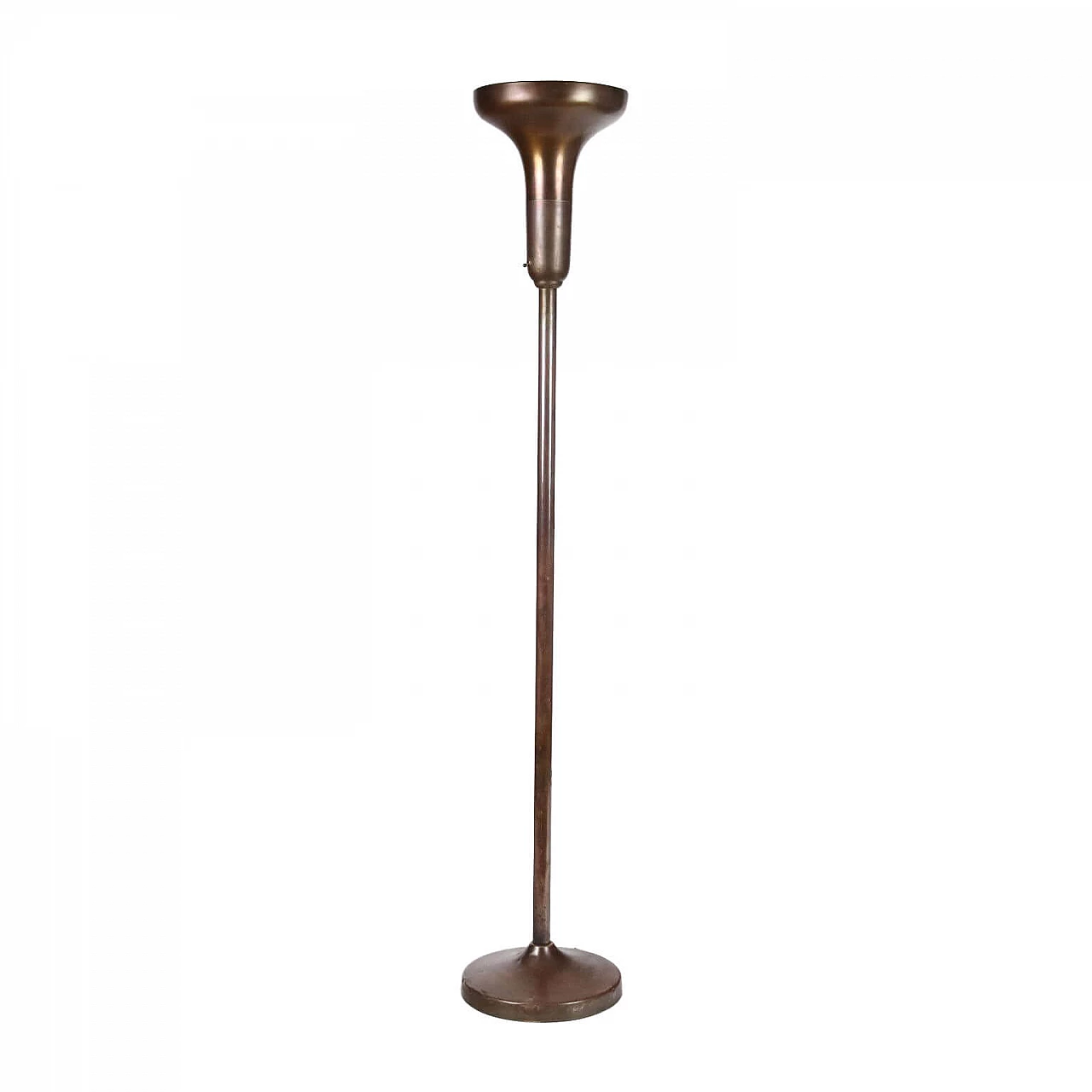 Luminator floor lamp in brass, 1940s 1