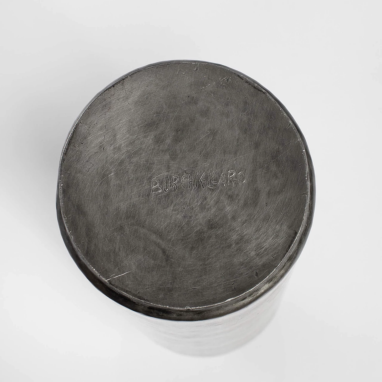 Bottiglia in peltro di Lorenzo Burchiellaro, anni '60 6