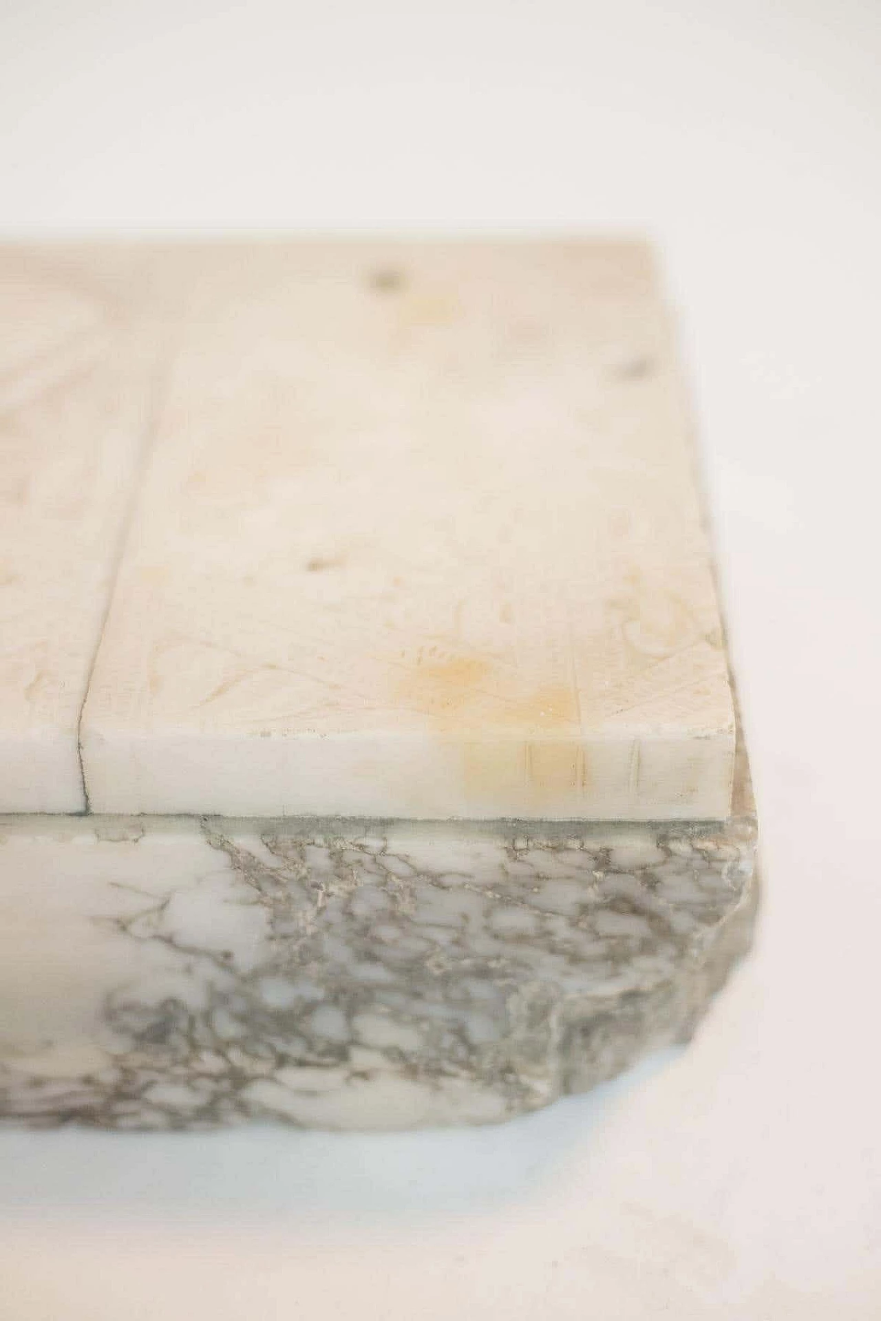 Guglielmo Pugi, Incantatrice di serpenti, scultura in marmo Art Déco, 1910 5