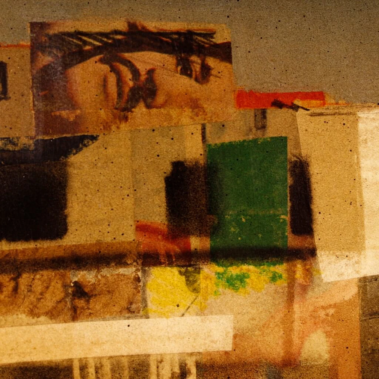 Carlo Maria Giletti, Case, dipinto a tecnica mista su masonite, 1980 14