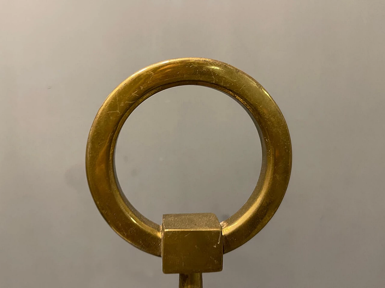 Brass umbrella stand, 1970s 6