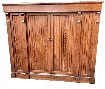 Sideboard with sliding doors, 19th century