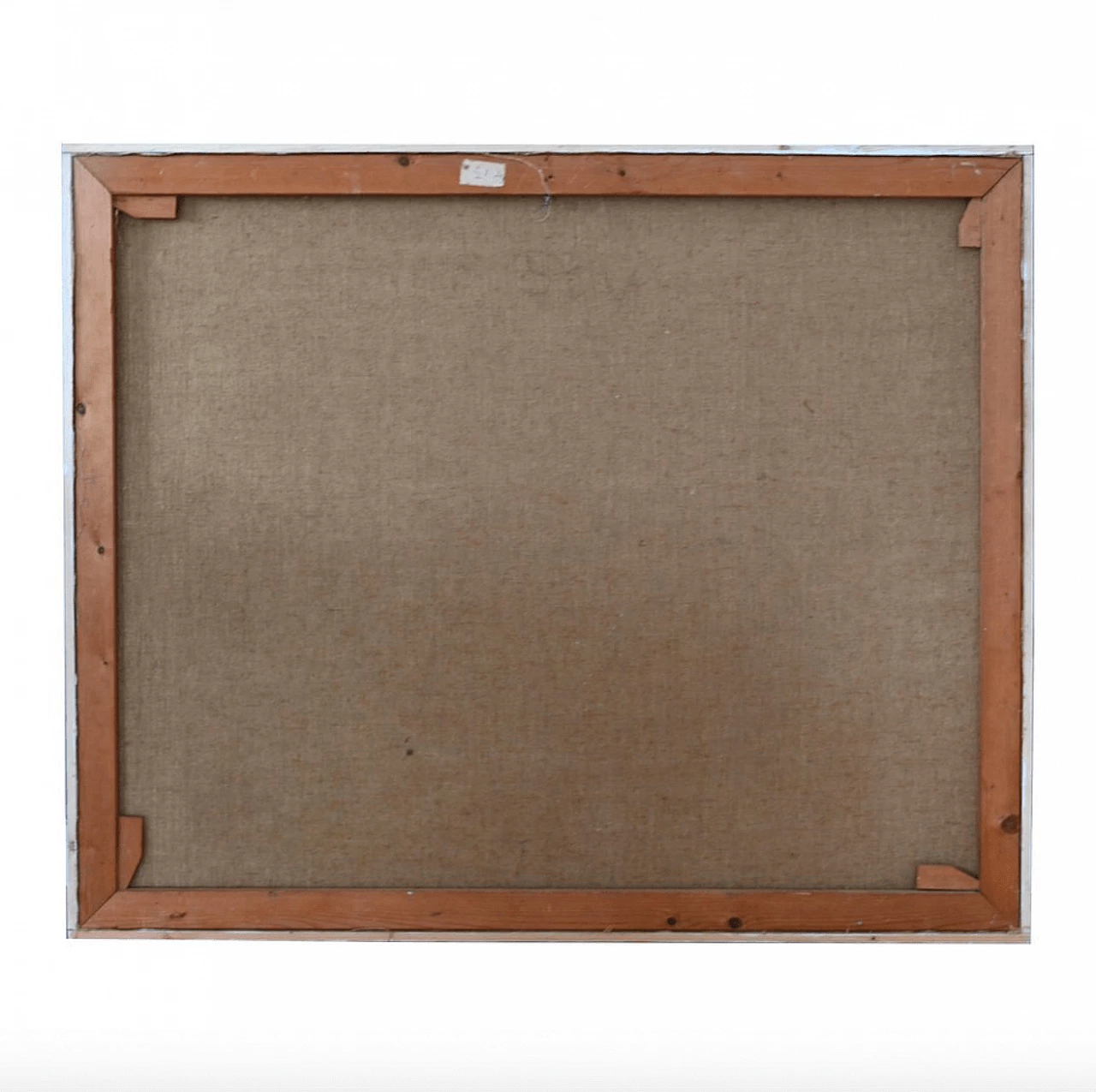 Willem Boon, Composizione astratta, olio su tela, 1981 12