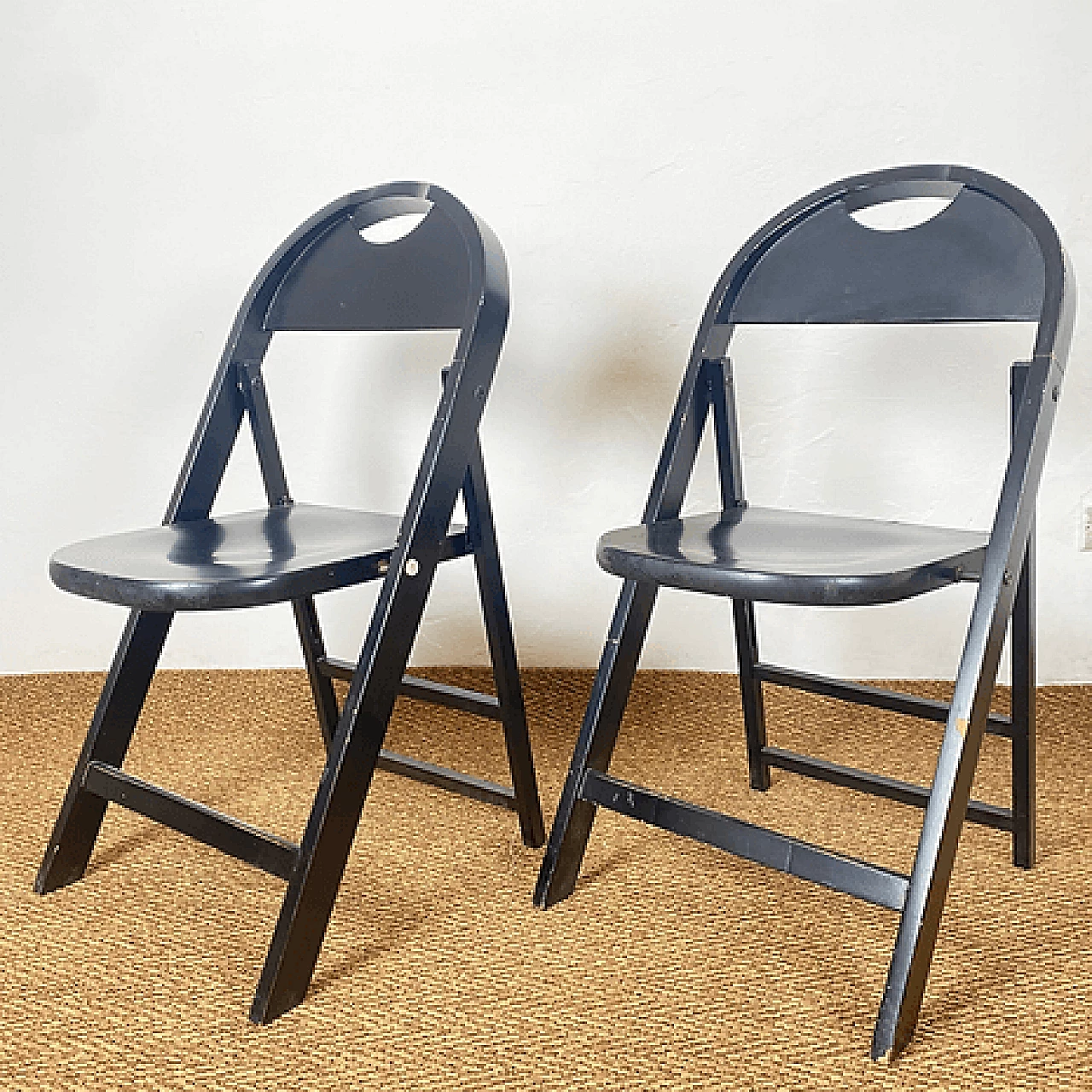 Pair of Tric chairs by the Castiglioni brothers for BBB Bonacina, 1960s 8