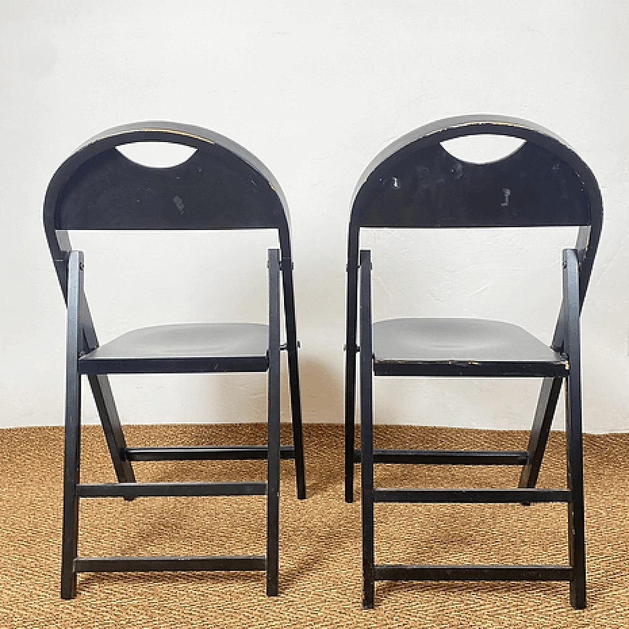 Pair of Tric chairs by the Castiglioni brothers for BBB Bonacina, 1960s 11