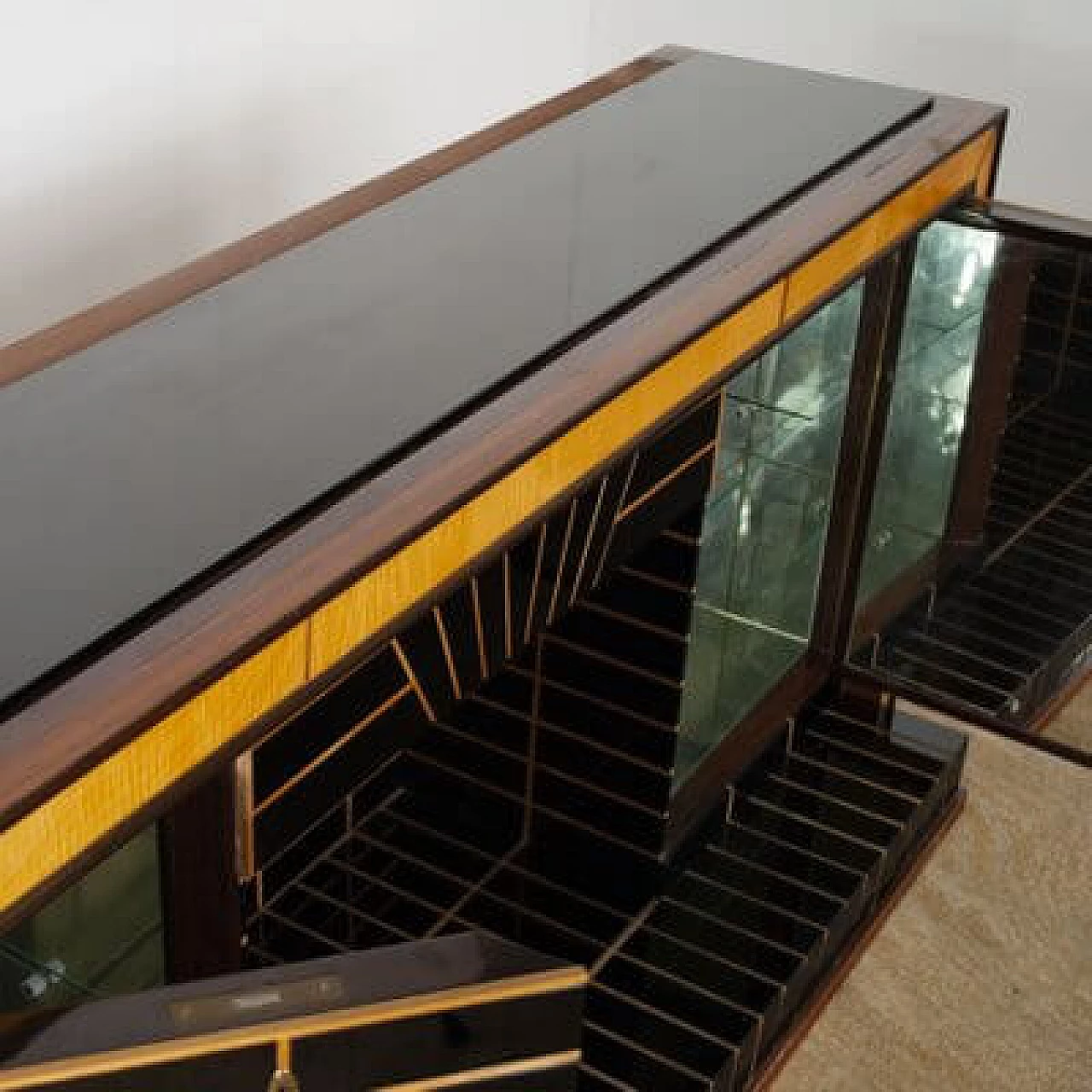 Wood and glass sideboard by Luigi Brusotti, 1940s 2
