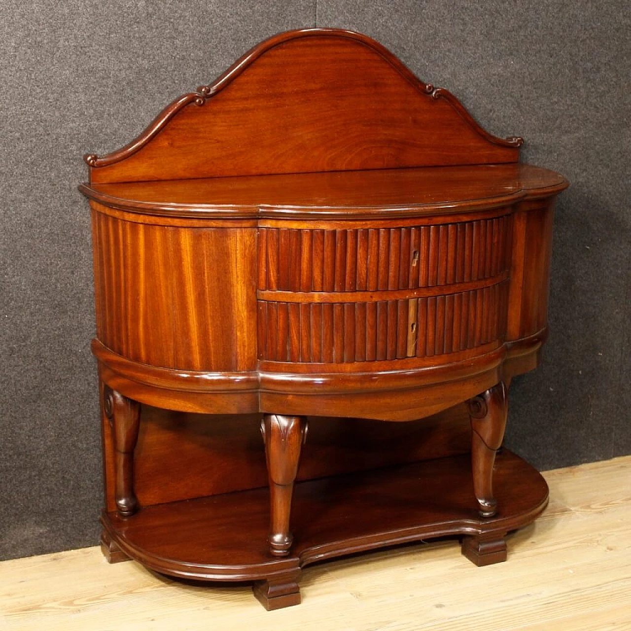 Carved mahogany dresser, 1920s 1