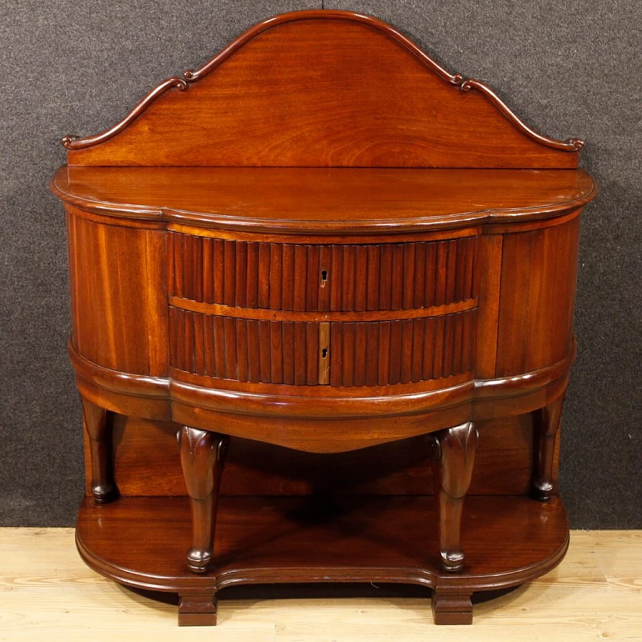 Carved mahogany dresser, 1920s 4