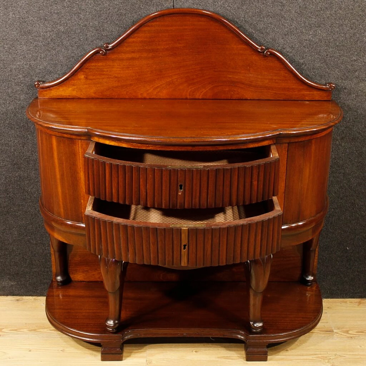 Carved mahogany dresser, 1920s 9
