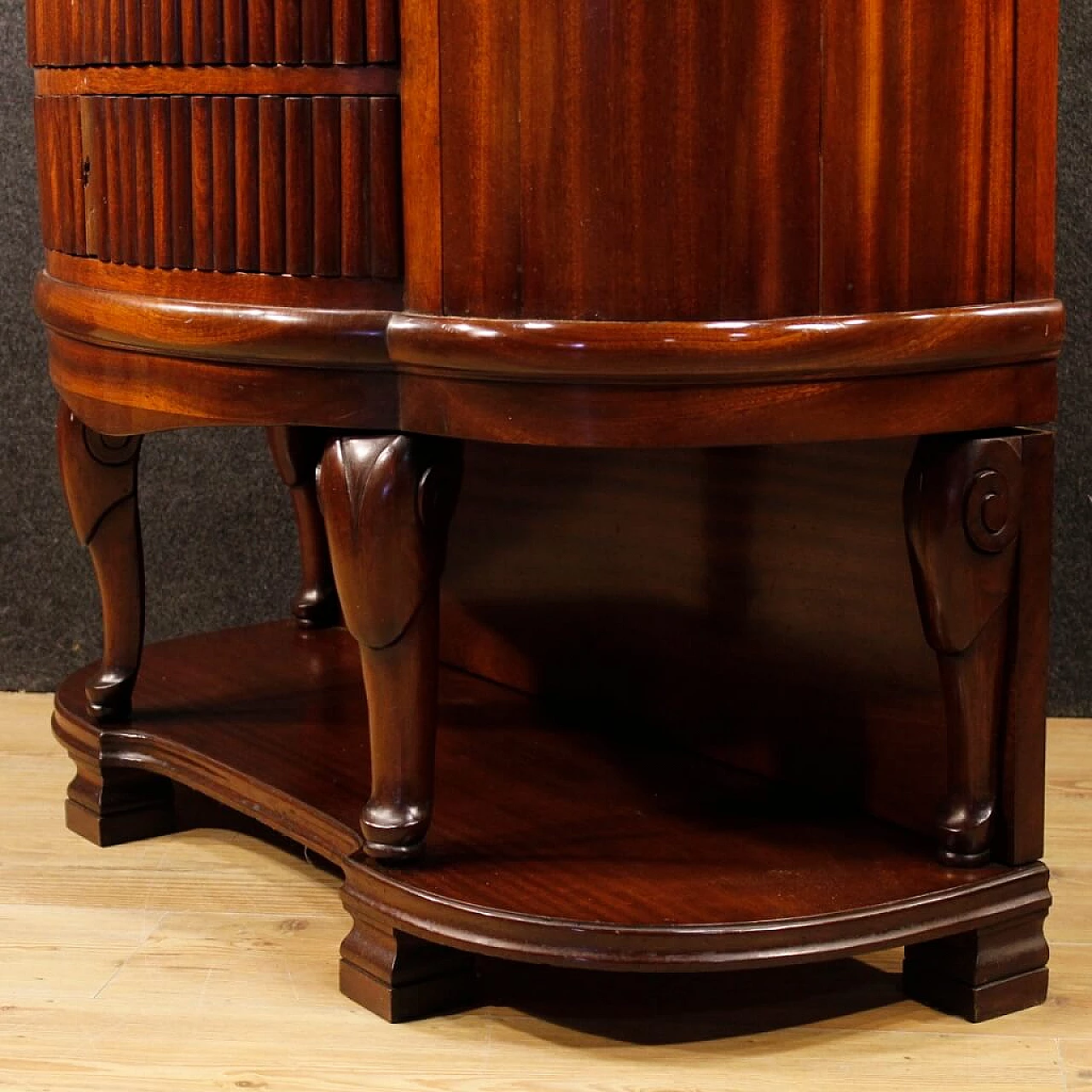 Carved mahogany dresser, 1920s 12