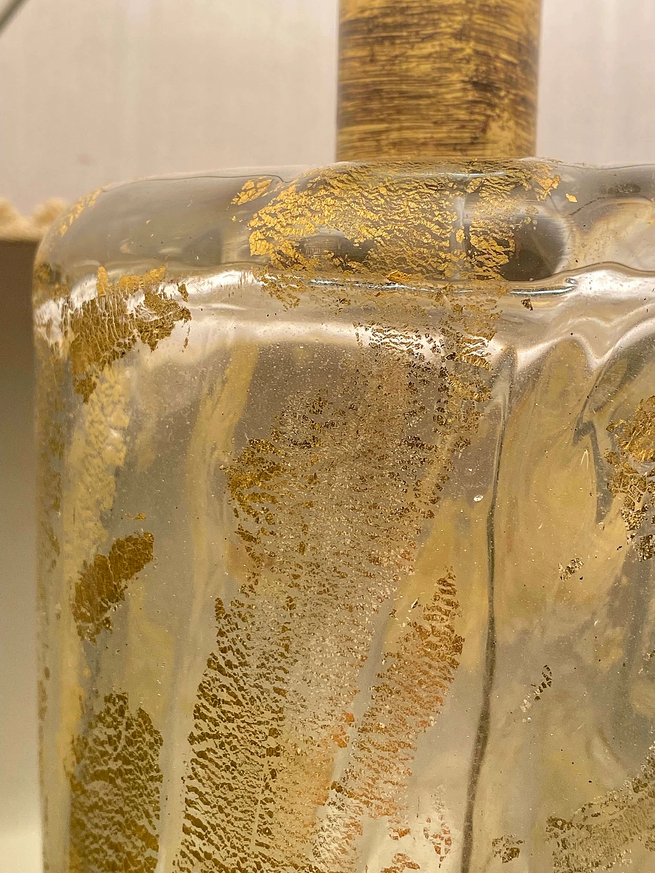 Glass table lamp by Barovier & Toso, 1950s 4