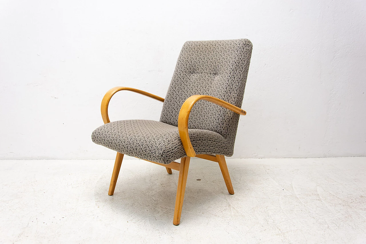 Pair of bentwood armchairs by Jaroslav Smídek, 1960s 13