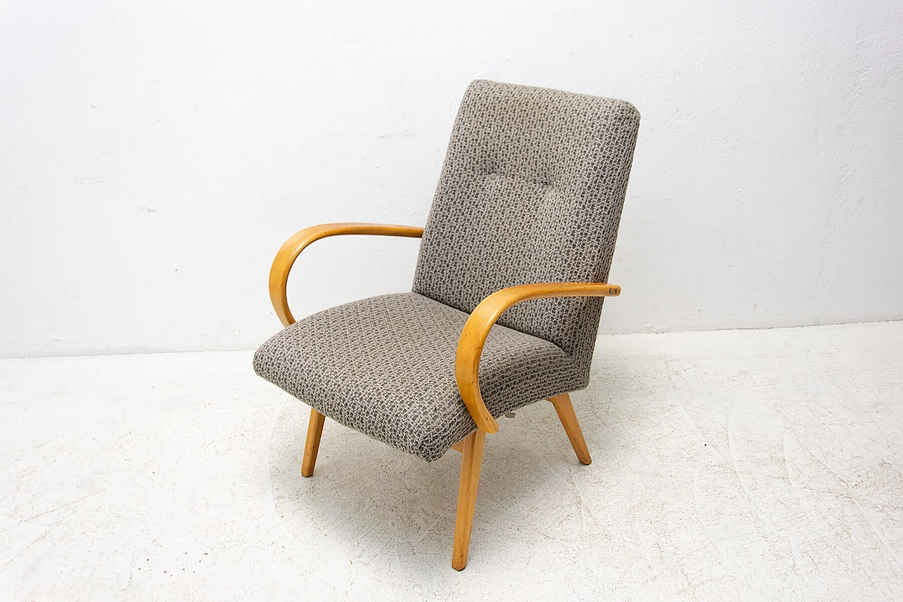Pair of bentwood armchairs by Jaroslav Smídek, 1960s 23