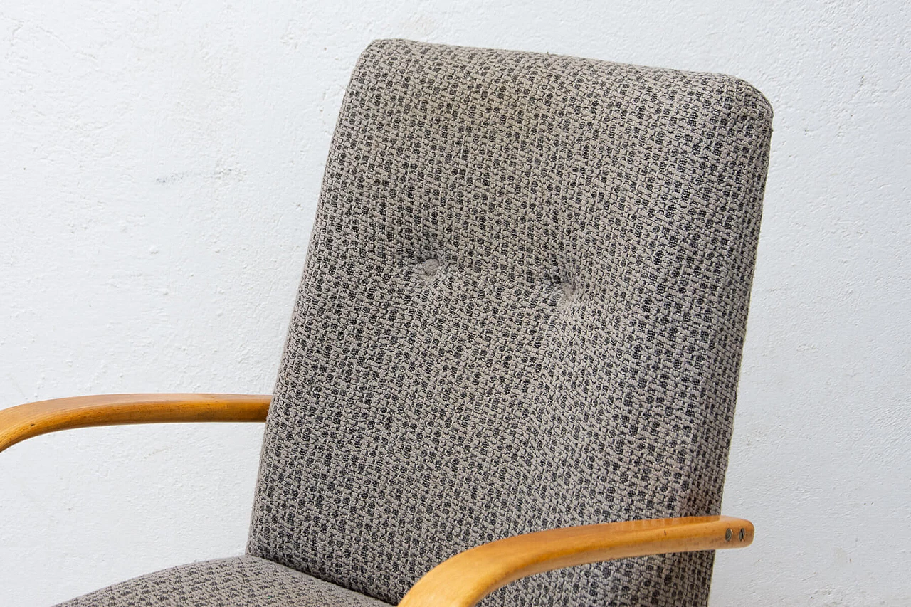Pair of bentwood armchairs by Jaroslav Smídek, 1960s 25