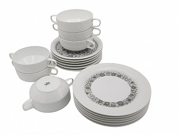 Porcelain tea service by Tapio Wirkkala for Rosenthal, 1960s