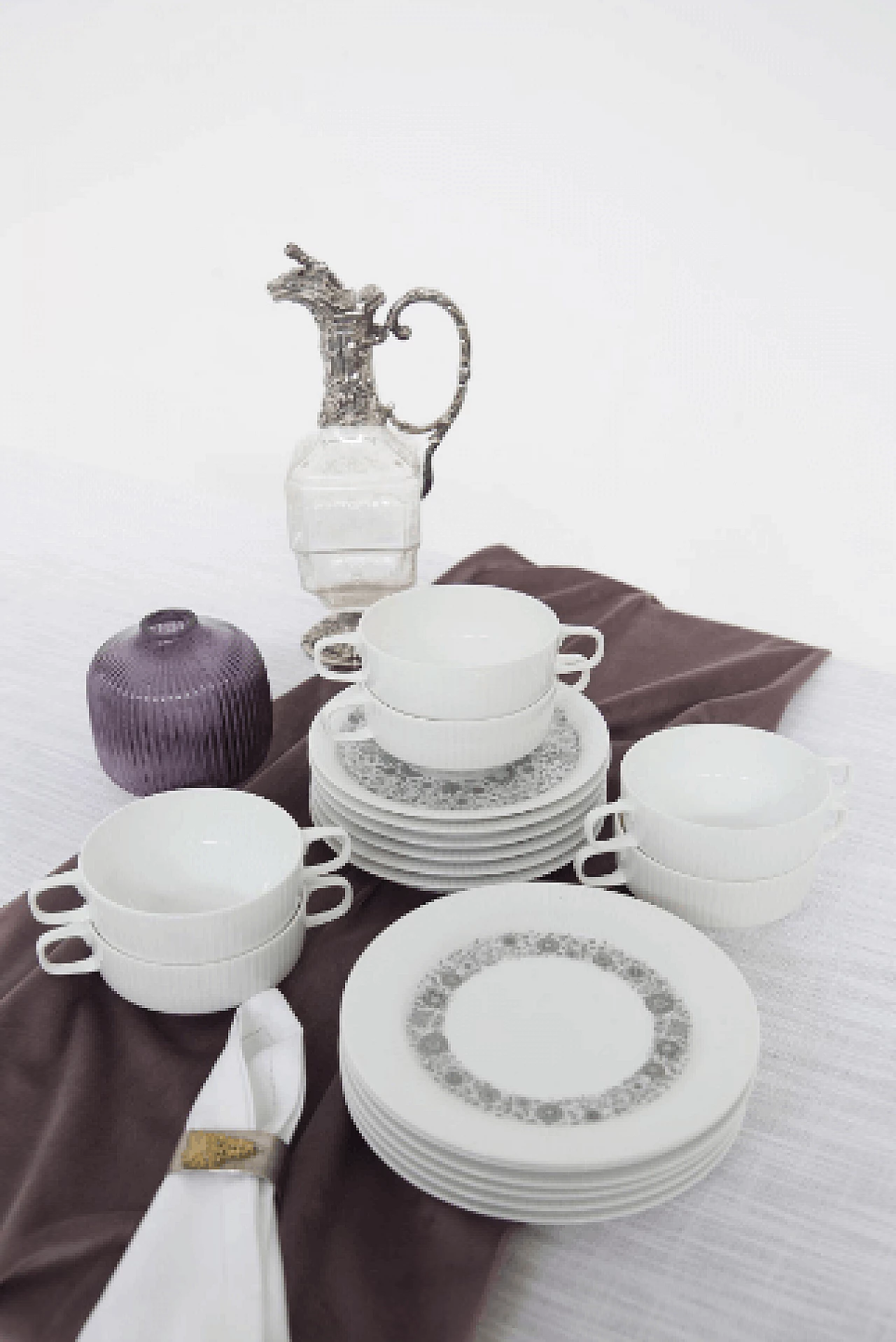 Porcelain tea service by Tapio Wirkkala for Rosenthal, 1960s 2