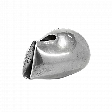 Giacomo Benevelli, Scultura astratta in metallo cromato, 1968