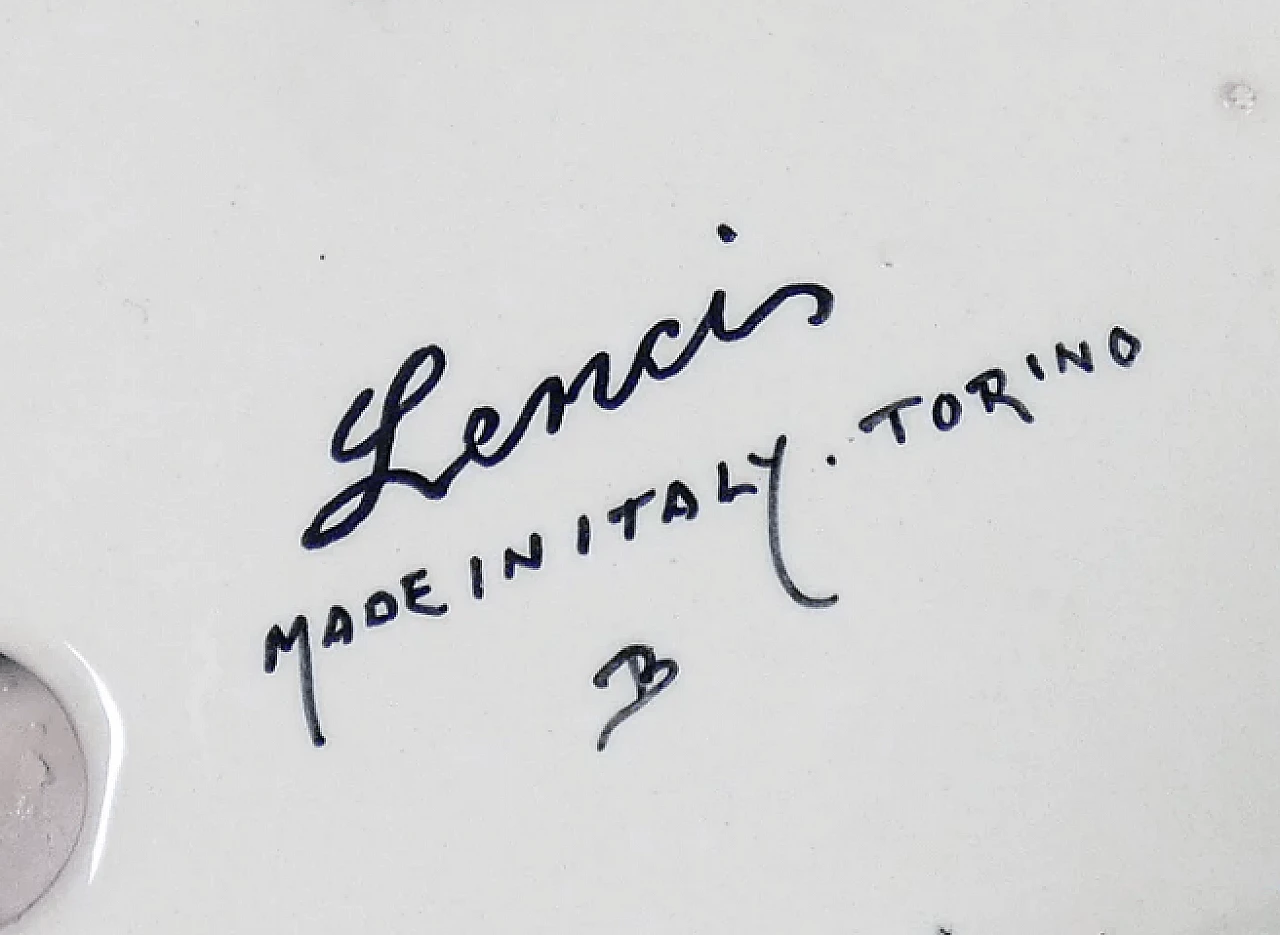 Crocifisso in ceramica di Maria Balossi per Lenci, anni '30 8