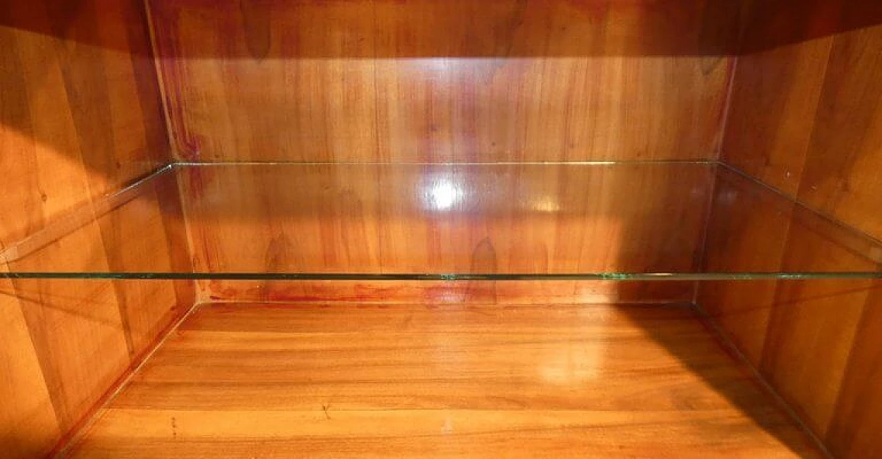 Walnut Art Deco sideboard with glass knobs, 1920s 15