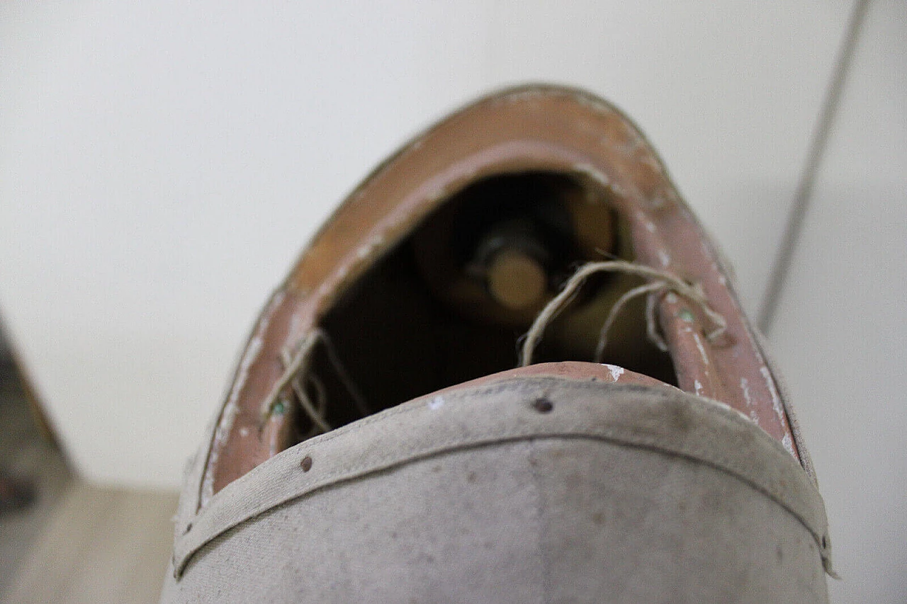 Manichino snodabile in legno e terracotta di Hegel, anni '30 8