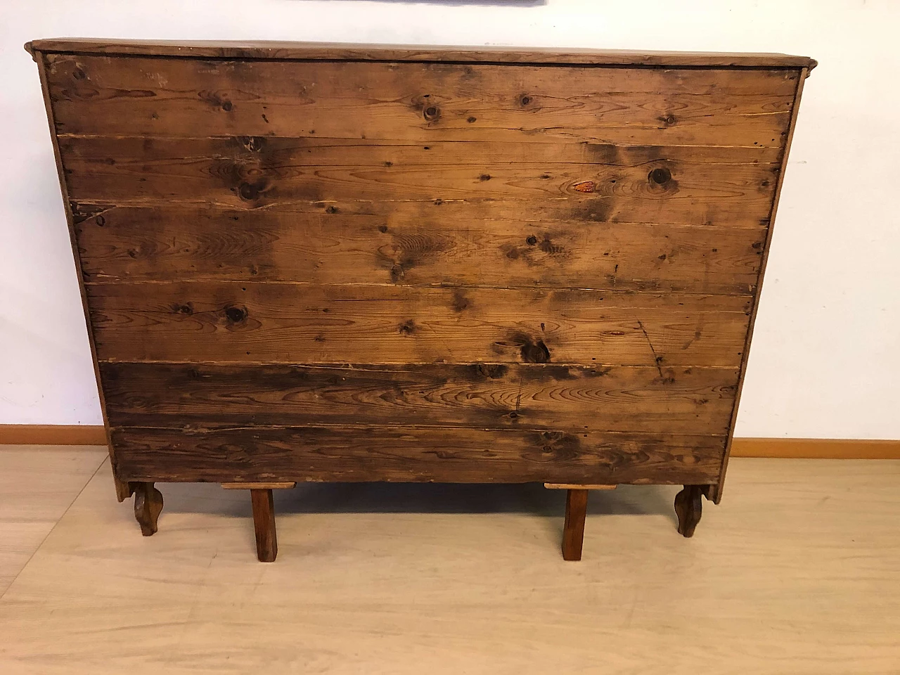 Spruce notched sideboard, late 19th century 11