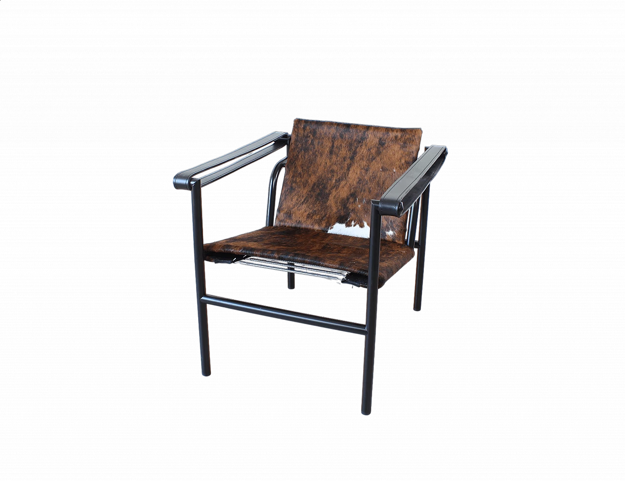 Poltrona Lc1 in cavallino di Le Corbusier e Charlotte Perriand per Cassina, anni '60 5