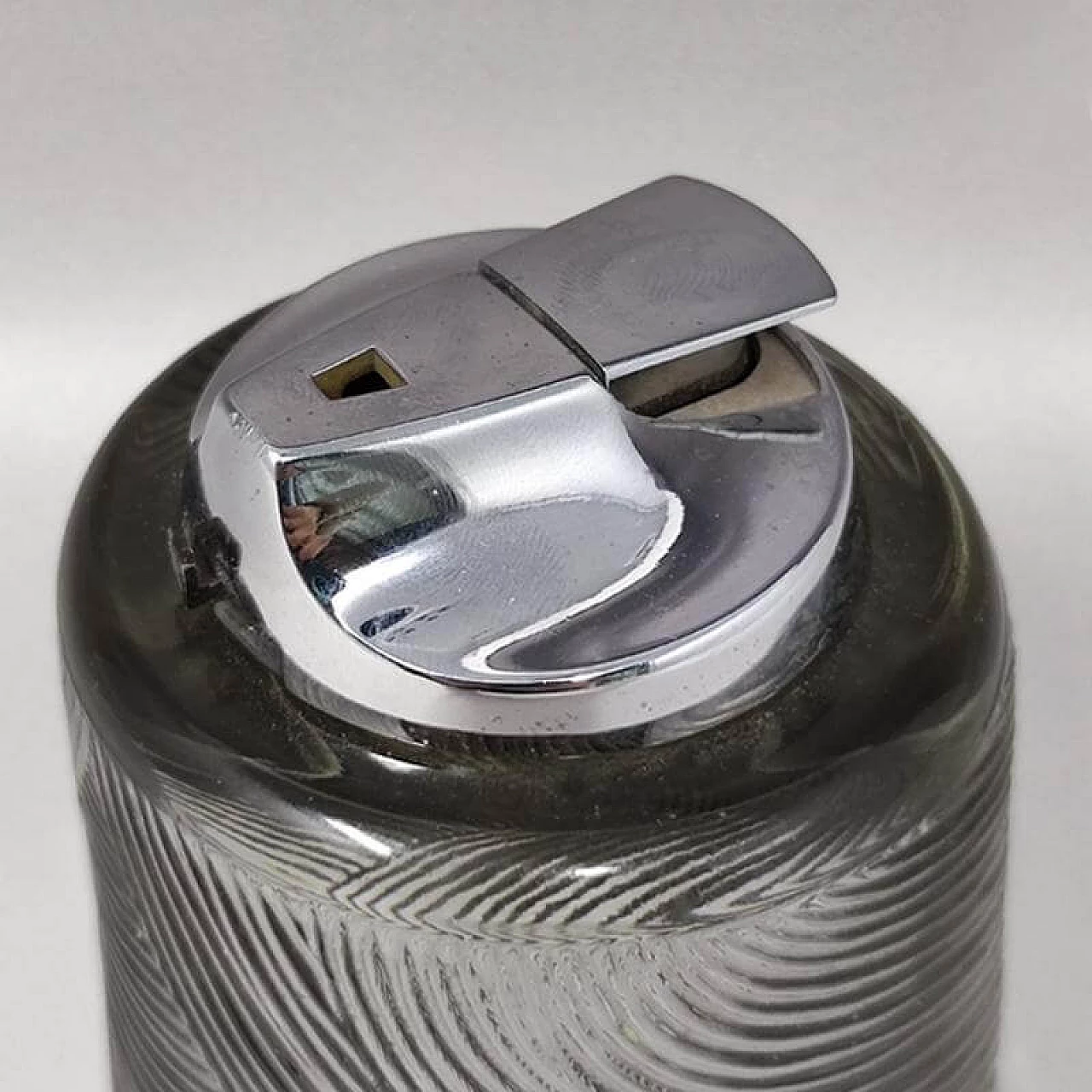 Accendino da tavolo in cristallo di Sergio Asti per Arnolfo di Cambio, anni '70 6