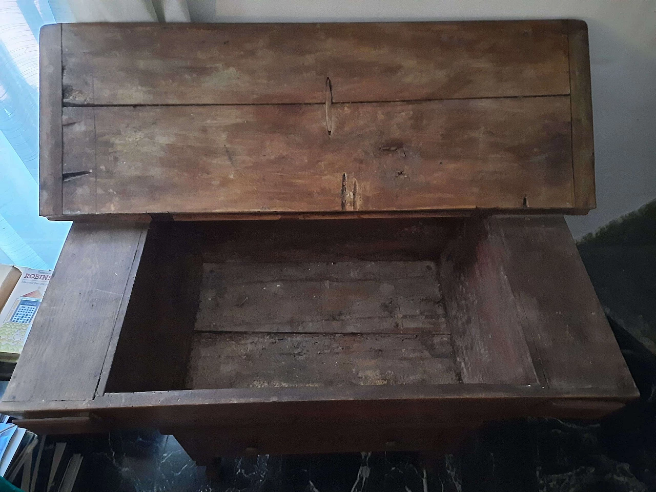 Madia rustica in legno, inizio '800 3