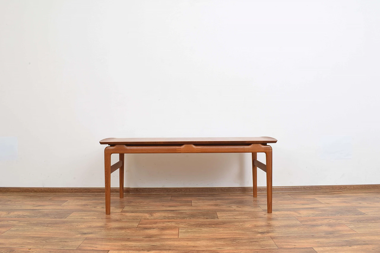 Coffee table 640 by Peter Hvidt and Orla Mølgaard-Nielsen for France & Søn, 1950s 1