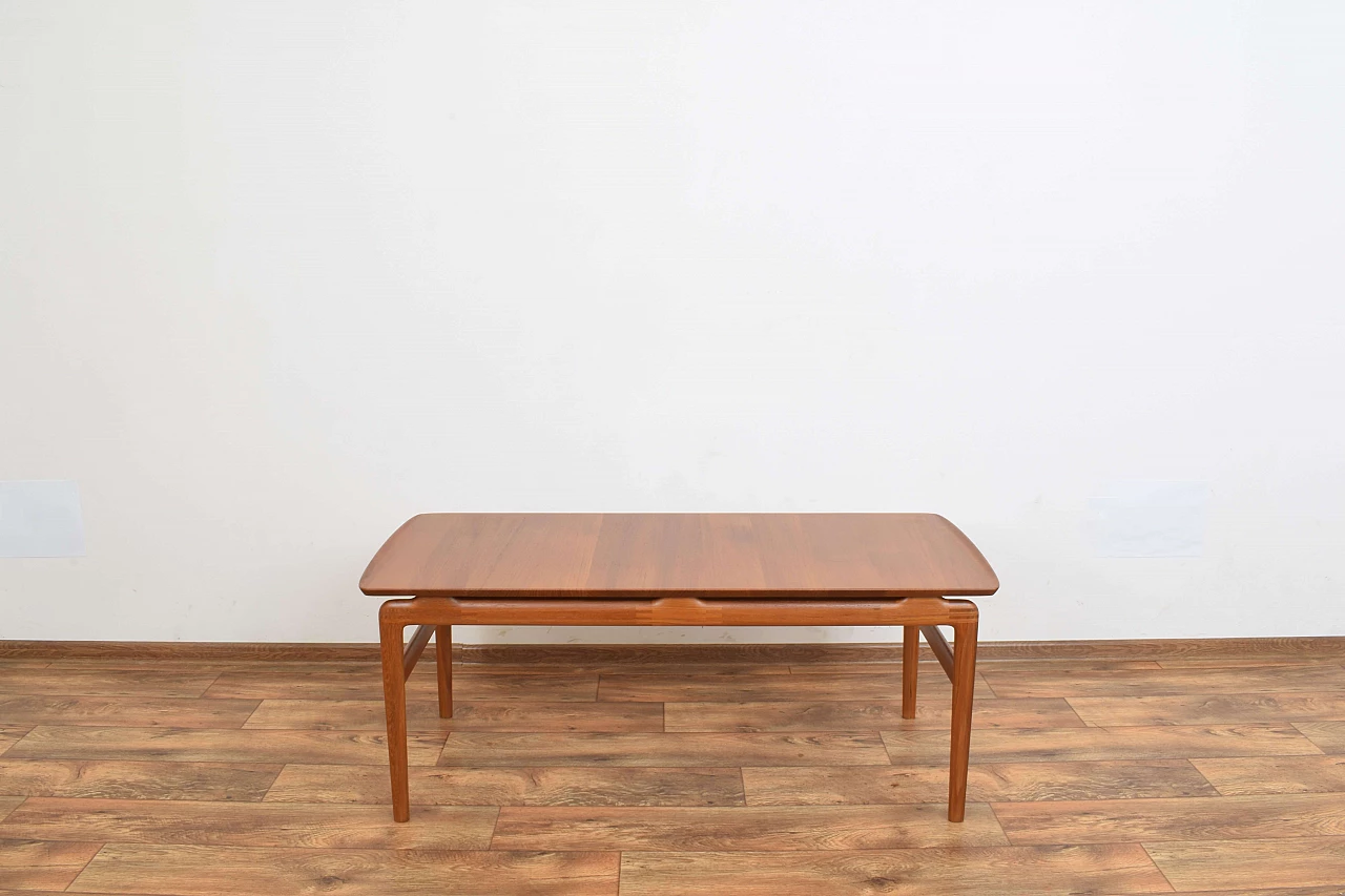 Coffee table 640 by Peter Hvidt and Orla Mølgaard-Nielsen for France & Søn, 1950s 2