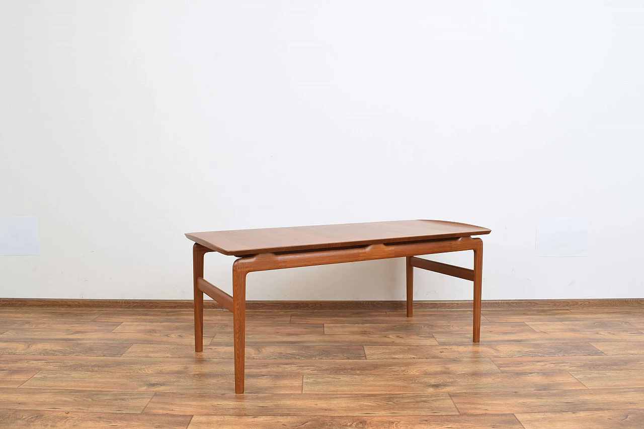 Coffee table 640 by Peter Hvidt and Orla Mølgaard-Nielsen for France & Søn, 1950s 3