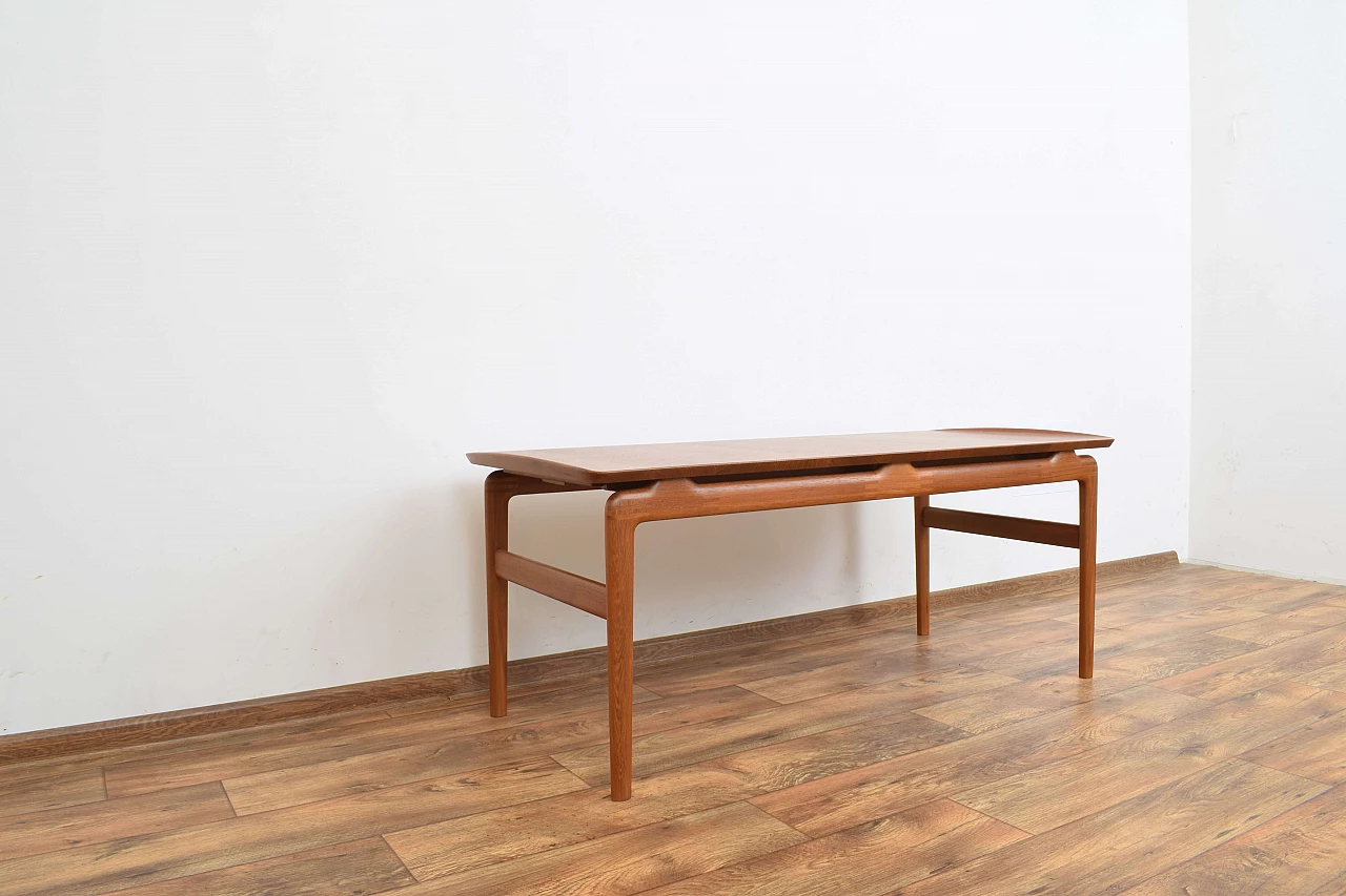 Coffee table 640 by Peter Hvidt and Orla Mølgaard-Nielsen for France & Søn, 1950s 8