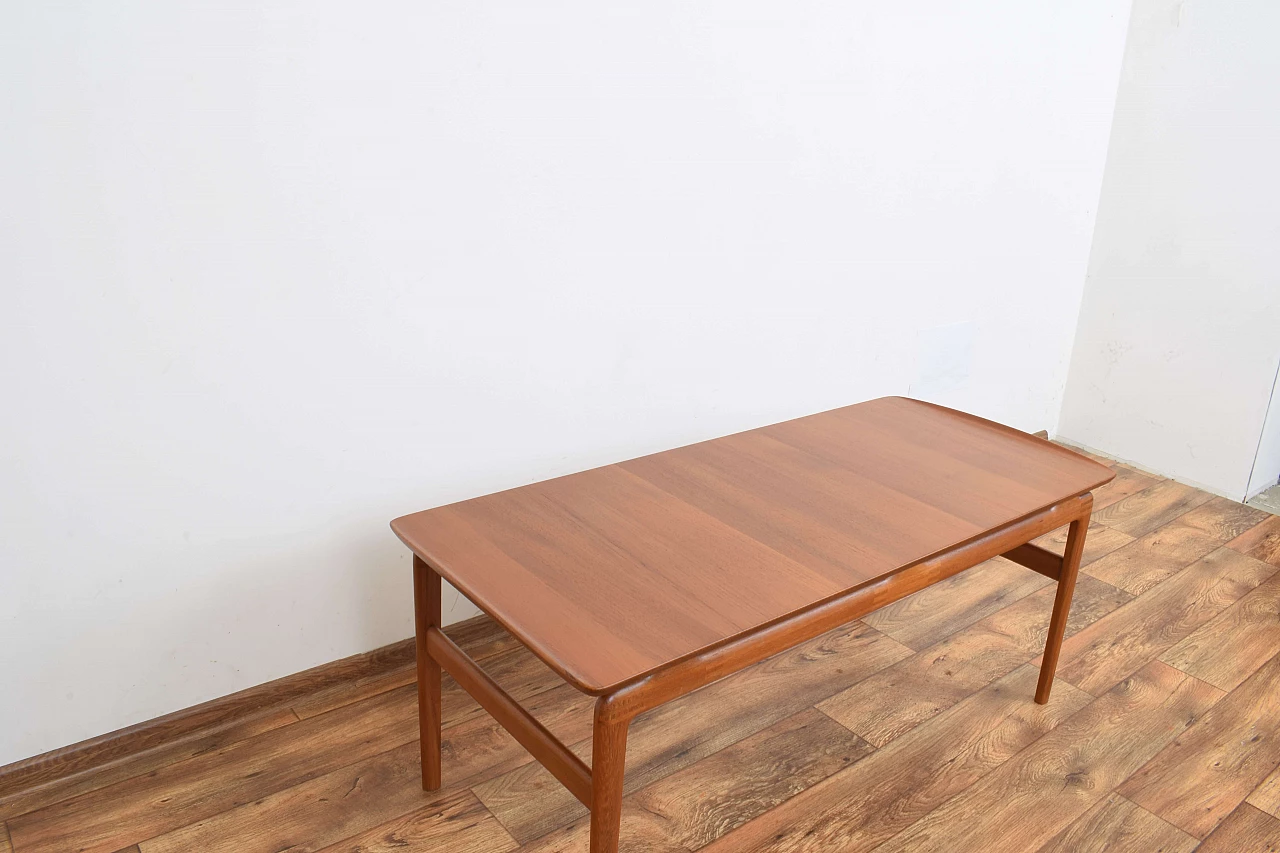 Coffee table 640 by Peter Hvidt and Orla Mølgaard-Nielsen for France & Søn, 1950s 12