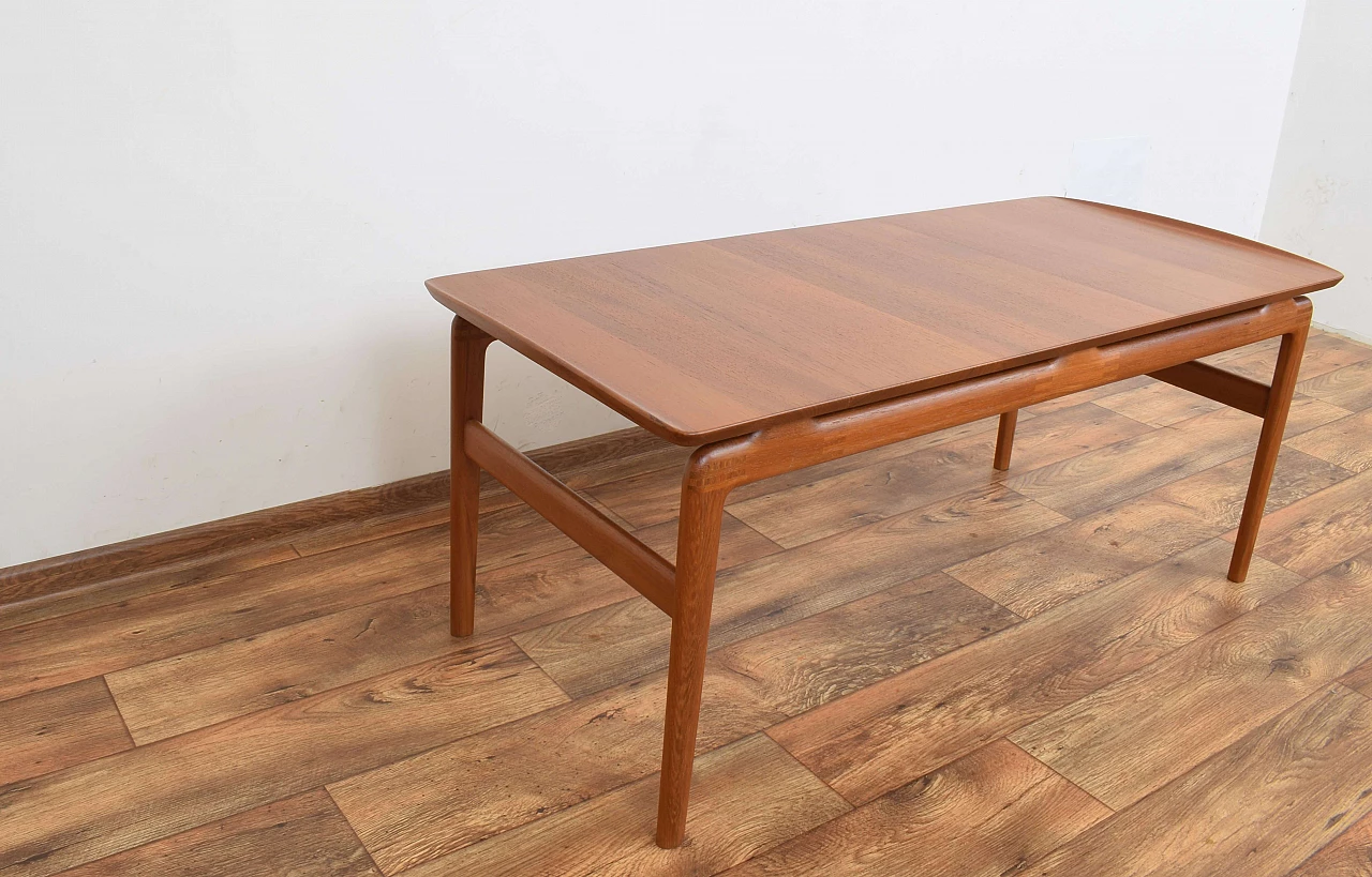 Coffee table 640 by Peter Hvidt and Orla Mølgaard-Nielsen for France & Søn, 1950s 13