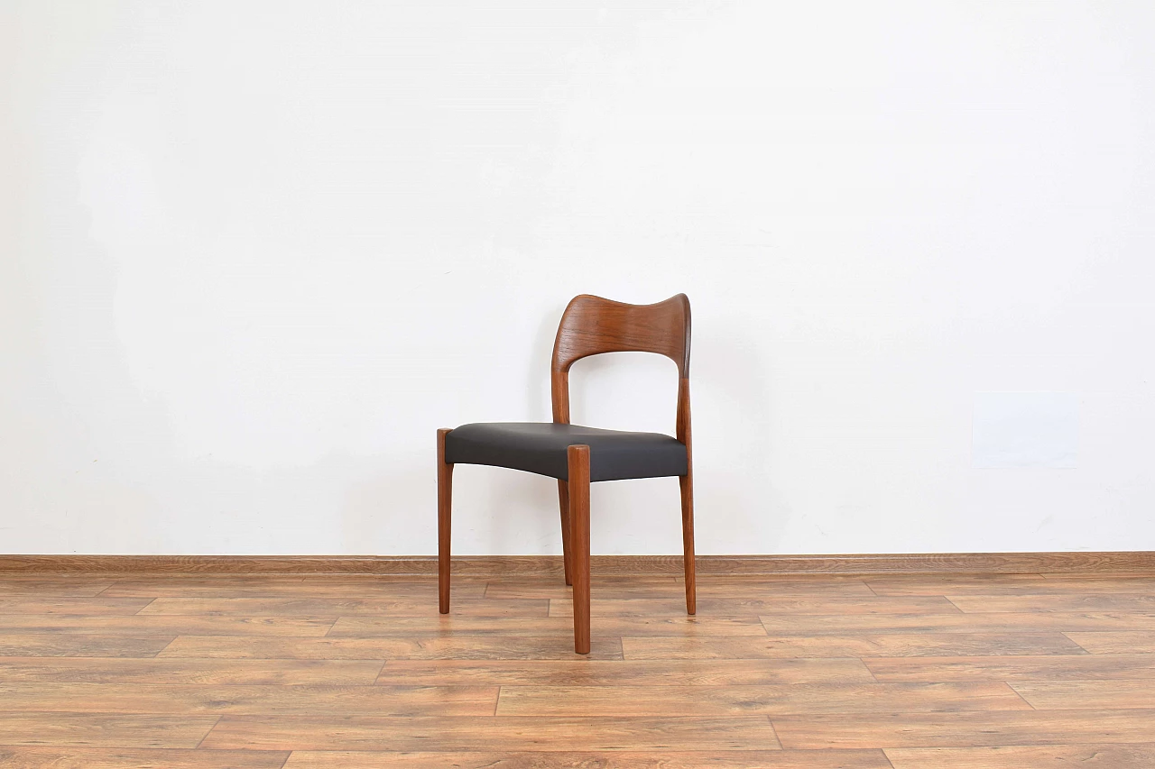 4 Chairs by Arne Hovmand-Olsen for Mogens Kold, 1960s 5