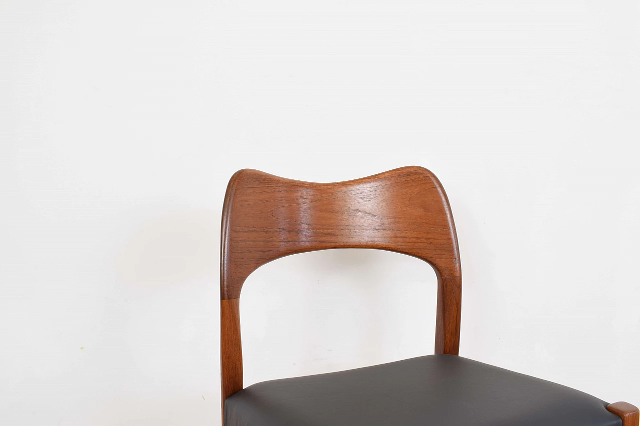 4 Chairs by Arne Hovmand-Olsen for Mogens Kold, 1960s 9